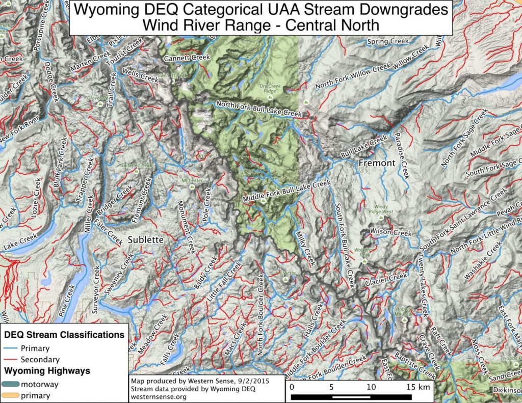 WInd River Range Central North